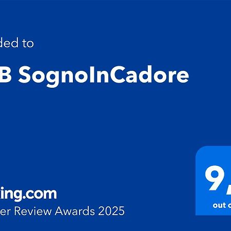 B&B Sognoincadore 도메게 디 카도레 외부 사진
