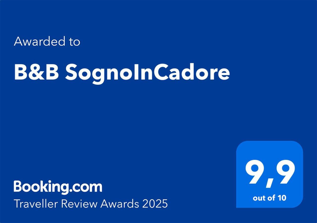 B&B Sognoincadore 도메게 디 카도레 외부 사진